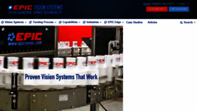 What Epicvisionsystems.com website looked like in 2018 (5 years ago)