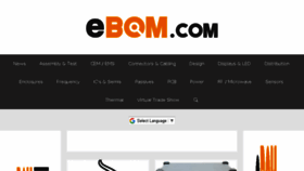 What Ebom.com website looked like in 2018 (5 years ago)