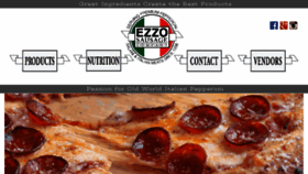 What Ezzo.com website looked like in 2018 (5 years ago)