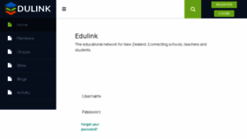 What Edulink.co.nz website looked like in 2018 (5 years ago)