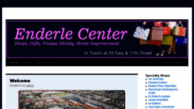 What Enderlecenter.com website looked like in 2018 (5 years ago)