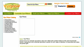 What Eyepillowcompany.com website looked like in 2018 (5 years ago)