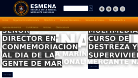What Esmena.edu.ec website looked like in 2018 (5 years ago)