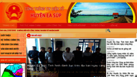 What Easup.daklak.gov.vn website looked like in 2018 (5 years ago)