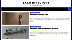 What Eachdirectory.com website looked like in 2018 (5 years ago)