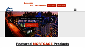 What Ezonlinemortgage.com website looked like in 2018 (5 years ago)