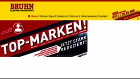 What Elektro-bruhn.de website looked like in 2018 (5 years ago)