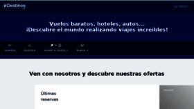 What Edestinos.cr website looked like in 2018 (5 years ago)