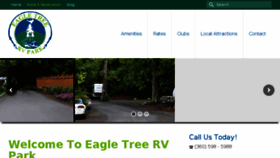 What Eagletreerv.com website looked like in 2018 (5 years ago)