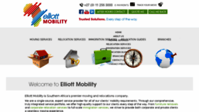 What Elliottmobility.com website looked like in 2018 (5 years ago)