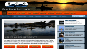 What Eastcoastoutfitters.com website looked like in 2018 (5 years ago)