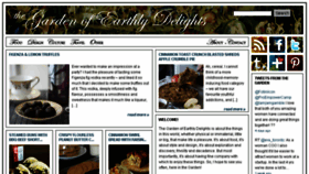 What Earthlydelightsblog.com website looked like in 2018 (5 years ago)