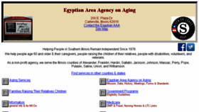 What Egyptianaaa.org website looked like in 2018 (5 years ago)