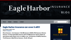 What Eagleharborinsurance.com website looked like in 2018 (5 years ago)
