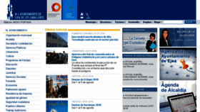 What Ejea.es website looked like in 2018 (5 years ago)