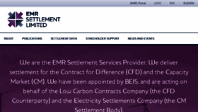 What Emrsettlement.co.uk website looked like in 2018 (5 years ago)