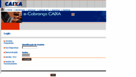 What Ecobranca.caixa.gov.br website looked like in 2018 (5 years ago)