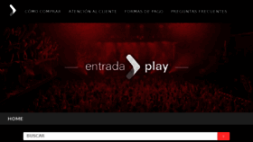 What Entradaplay.com website looked like in 2018 (5 years ago)