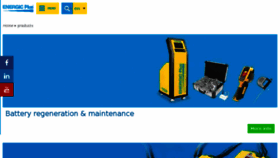 What Energicplus.com website looked like in 2018 (5 years ago)