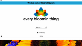 What Everybloominthing.org website looked like in 2018 (5 years ago)
