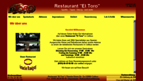 What El-toro-cottbus.de website looked like in 2018 (5 years ago)