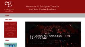 What Eastgatearts.com website looked like in 2018 (5 years ago)