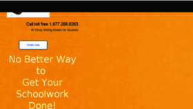 What Essaytigers.com website looked like in 2018 (5 years ago)