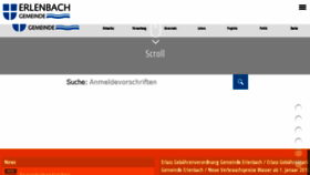 What Erlenbach.ch website looked like in 2018 (5 years ago)