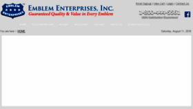 What Eeiemblems.com website looked like in 2018 (5 years ago)