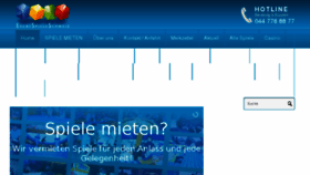 What Eventspieleschweiz.ch website looked like in 2018 (5 years ago)
