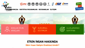 What Etkininsan.com website looked like in 2018 (5 years ago)