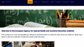 What European-agency.org website looked like in 2018 (5 years ago)