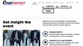 What Eventinsight.co website looked like in 2018 (5 years ago)
