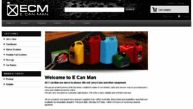 What Ecanman.com.au website looked like in 2018 (5 years ago)