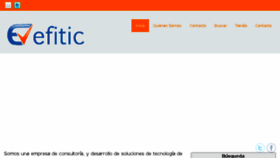 What Efficientia.com website looked like in 2018 (5 years ago)