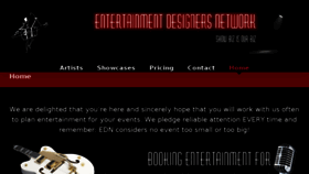 What Entertainmentdesignersnetwork.com website looked like in 2018 (5 years ago)