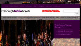 What Edinburghtattootickets.com website looked like in 2018 (5 years ago)