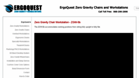 What Ergoquest.com website looked like in 2018 (5 years ago)