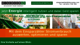 What Einsparzaehler.de website looked like in 2018 (5 years ago)