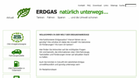What Erdgasautos.at website looked like in 2018 (5 years ago)