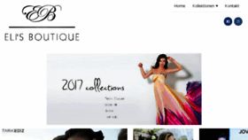 What Elisboutique.at website looked like in 2018 (5 years ago)
