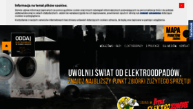 What Elektrosmieciwsieci.pl website looked like in 2018 (5 years ago)