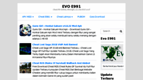What E991.net website looked like in 2018 (5 years ago)