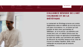 What Ermitage-alsace.com website looked like in 2018 (5 years ago)