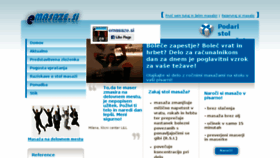 What Emasaze.si website looked like in 2018 (5 years ago)