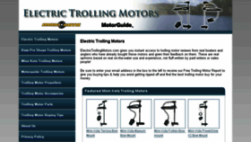 What Electrictrollingmotors.com website looked like in 2018 (5 years ago)