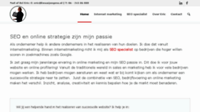 What Ericreuser.nl website looked like in 2018 (5 years ago)