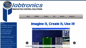 What Elabtronics.com website looked like in 2018 (5 years ago)