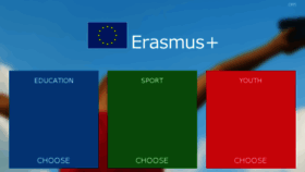 What Erasmusplus.rs website looked like in 2018 (5 years ago)