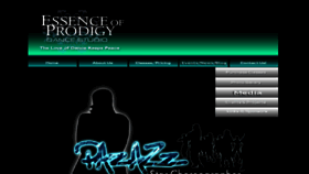 What Essenceofprodigy.com website looked like in 2018 (5 years ago)